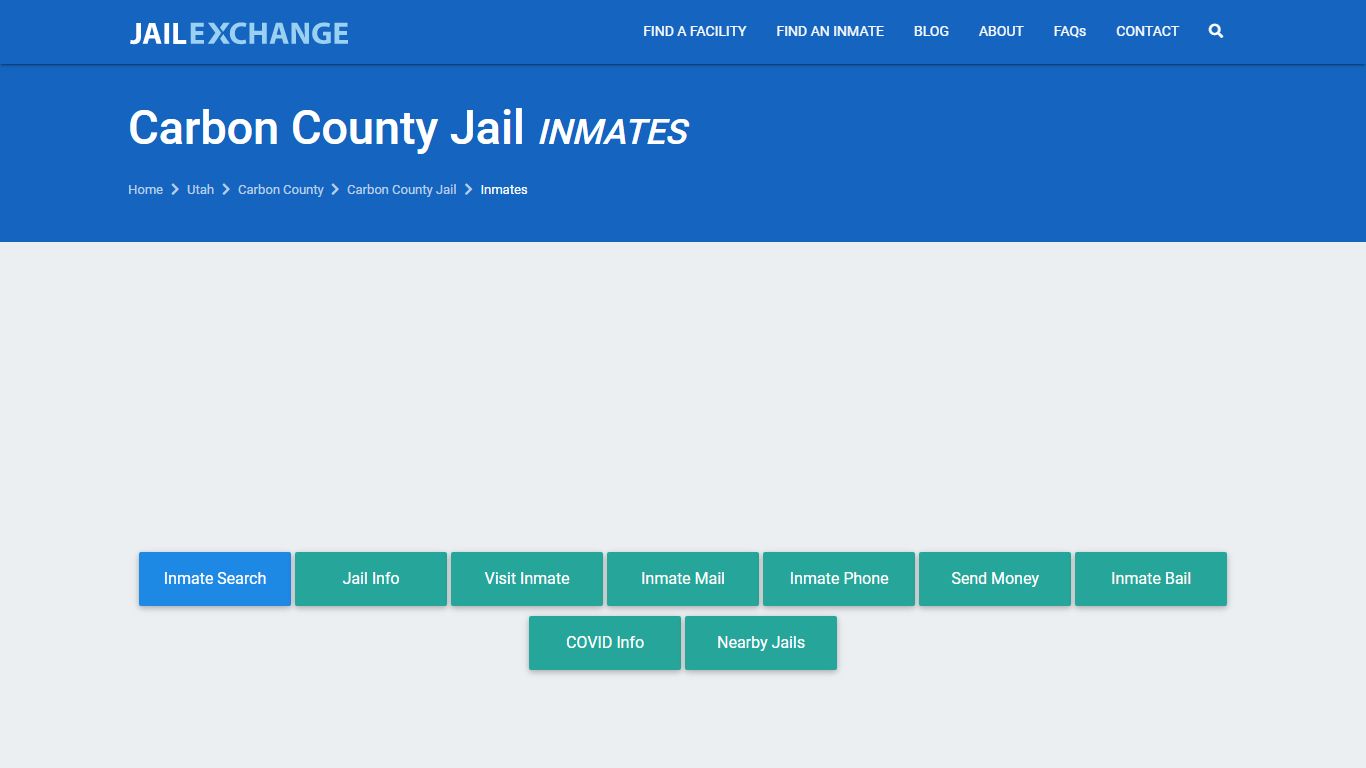 Carbon County Jail Inmates | Arrests | Mugshots | UT